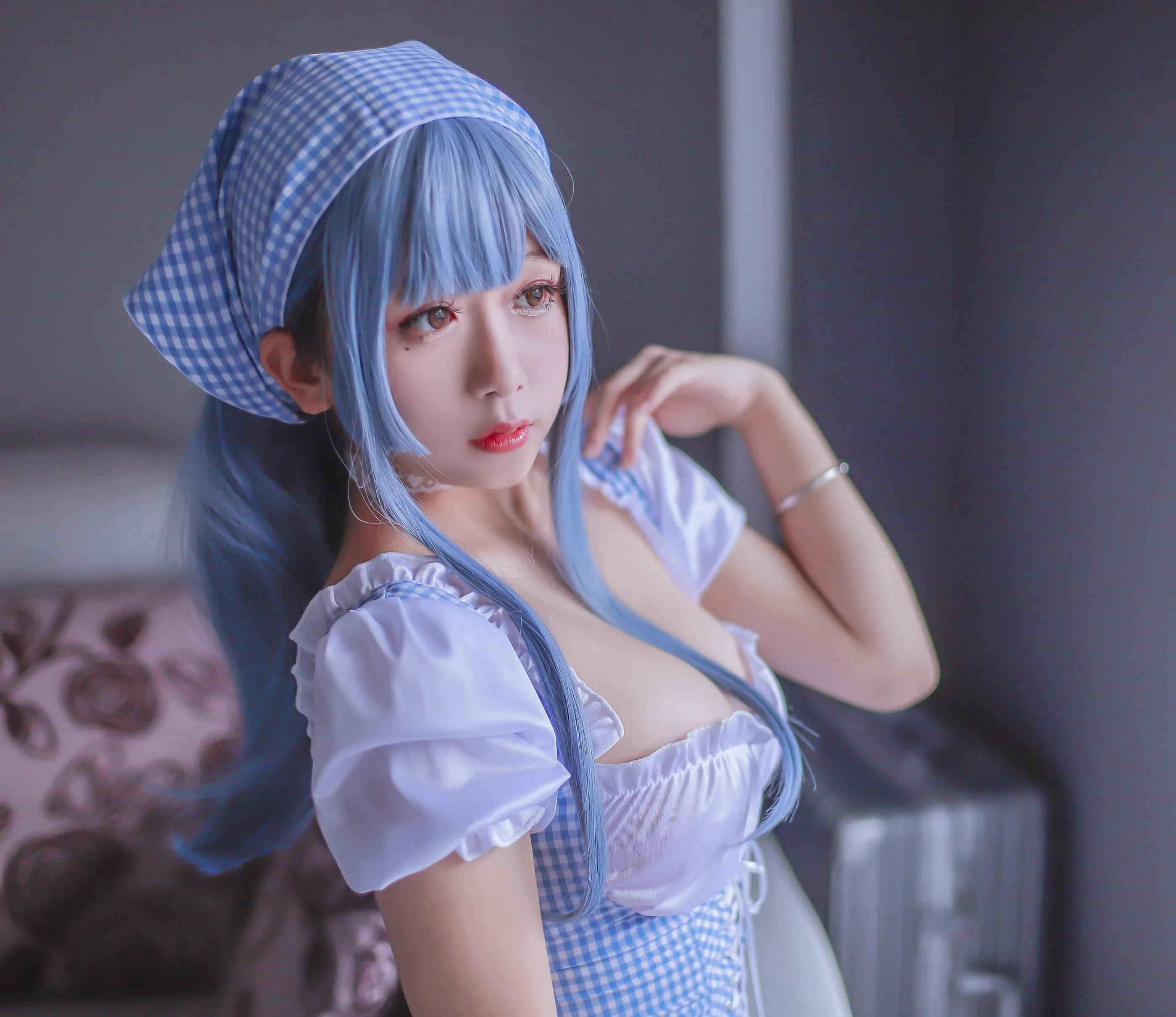日奈娇 – NO.08 蓝色女仆 [46P]插图4